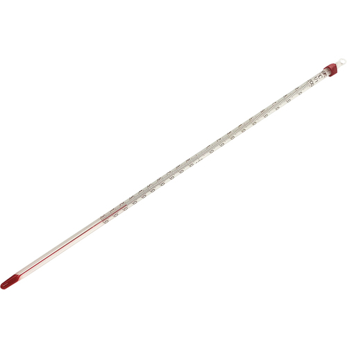 ＡＳ　赤液棒状温度计０～＋２００℃ 1-610-16