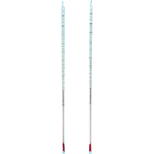 TGK氟树脂涂层温度计红色液体-50-50℃ 801-53-06-35