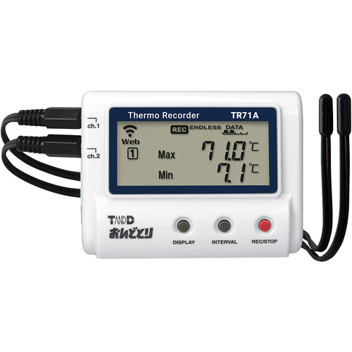 [停止]作为温度录音机TR-71WB 6-9183-31