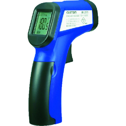 [停产]自定义辐射温度计测量温度范围：50-500℃
红外温度计 IR211