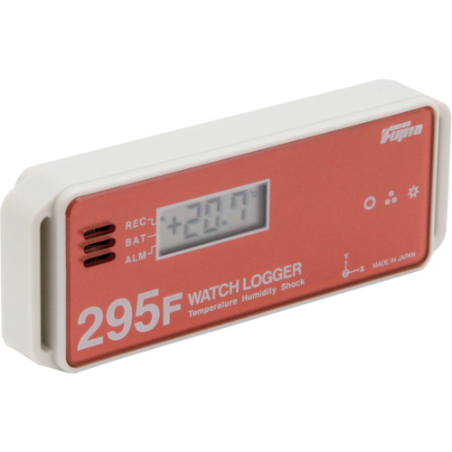 [停产]藤田显示温度和湿度/影响数据记录仪（Felica类型）
观看记录仪 KT-295F