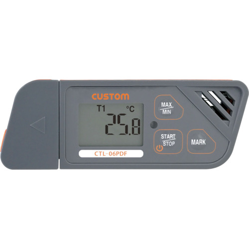[中断]自定义PDF温度2CH记录器“ log me〜ru”
具有自动PDF导出功能的温度记录仪 CTL-06PDF