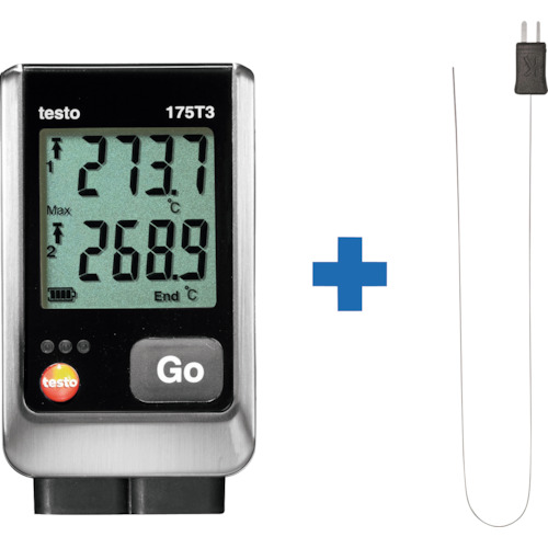 Testo Testo175T3 1000℃兼容热电偶记录器集
记录器集 TD20-175-01
