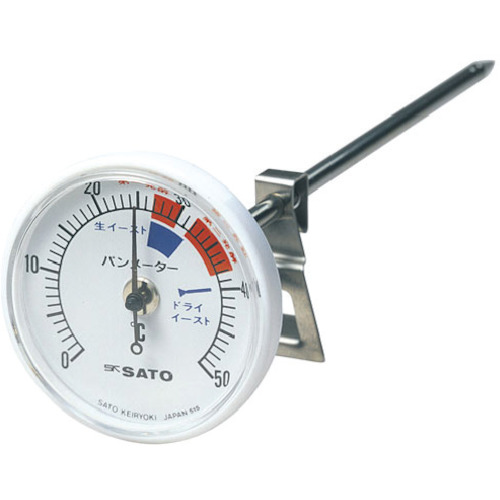 [停产] Sato Pan Meter（1724-00）
烘烤的双金属温度计 1724-00