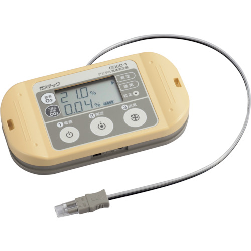 [停产] Gastec数字气体测量设备GZD-1
数字空气探测器（氧/二氧化碳）GOCD-1 GOCD-1