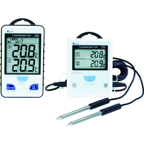 [停产] Shinwa无线温度计A- 大和 低分界线类型的双探针类型
无线温度计 73241