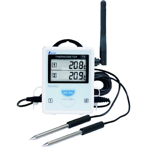 [中断] Shinwa无线温度计A手机外部天线类型
无线温度计 大和 小远程双探针 73442