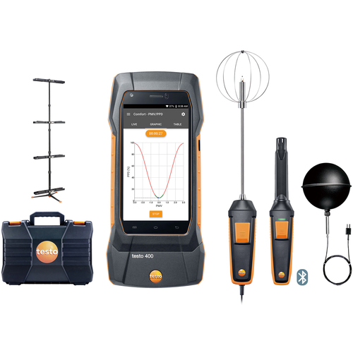 [中断]测试托托  测量仪器测试400 pmv套件
Testo 400 IAQ和舒适套件 0563 0401