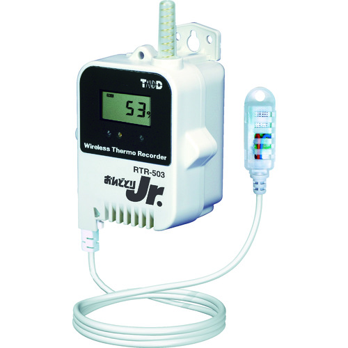 [中断] ondotori [售罄并停止]无线数据记录器温度和湿度类型（大容量电池类型）
无线数据记录系统 RTR-503L