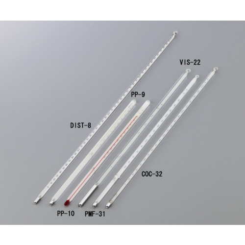 [廃番]ＡＳ　温度计　ＶＩＳ－２２　动粘度用 1-6377-07