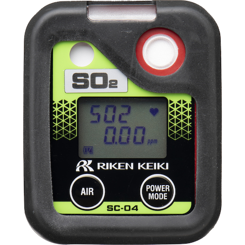Riken亲自安装的二氧化硫计SC-04可充电电池规格
煤气监测器 SC-04(01)
