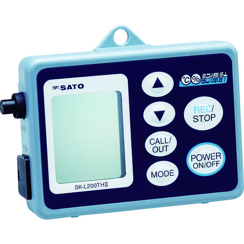 [停止]温度和湿度的SATO数据记录仪
数据记录器 SK-L200TH2-A