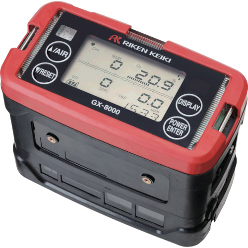 [停产] Riken Portable Multi-Gas监视器宽度x深度x高度：154 x 81 x 127毫米 GX-8000 TYPE-B HC
