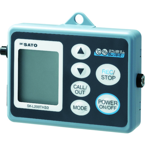 [停止]温度和湿度的SATO数据记录仪
数据记录器 SK-L200TH2-AD