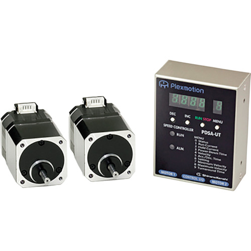 Aspina 2轴同时驱动速度控制器和2 CSA-UT系列的步进电动机组
双轴同步速度控制器和步进电动机套件 CSA-UT56D1-SG