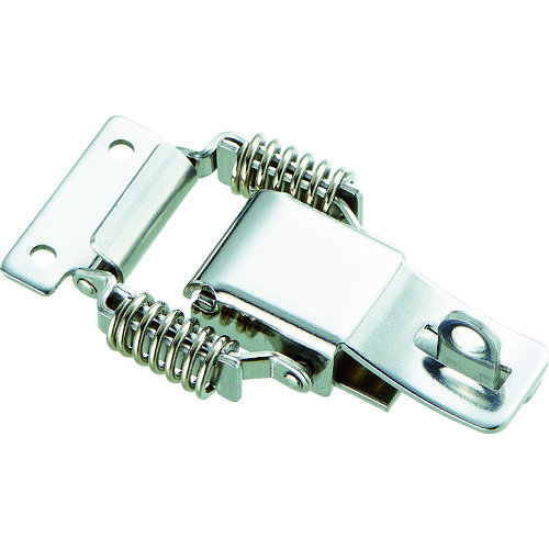 Trusco Patch Lock Lock Spring类型带有钥匙孔，不锈钢，2件
切换闩锁 P-31HSUS