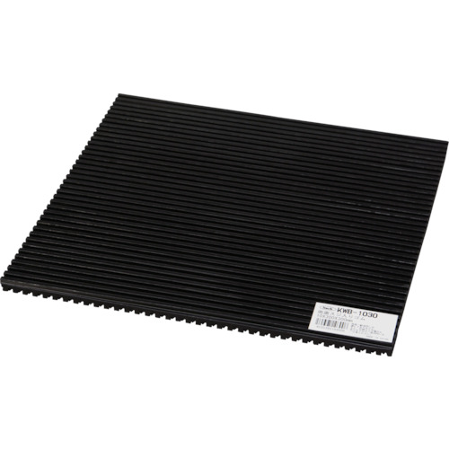 灯：300mm平方x 10mm双面条纹橡胶
橡胶马特 KWB-1030
