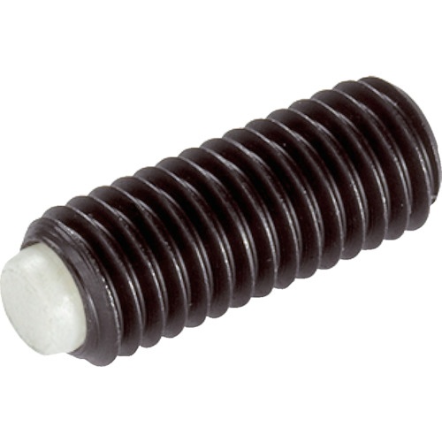 带有Delrin销和树脂销的Halder压力螺钉，外径M6.5，长度约为51.3
压螺钉 22760.0270