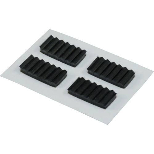 光波橡胶垫黑色3x10x20mm
波浪橡胶垫 KWR12-1
