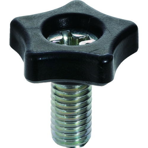         Trusco工具旋钮带有跨孔&phi;18黑色M6x20旋钮高度6 10件（p = 1）
工具旋钮 TT3M6X20-BK