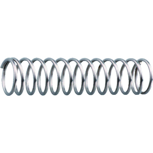 Todai压缩线圈弹簧J弹簧（JA类型）外径x长3 x 10最大挠度4.1
不锈钢圆线压缩线圈弹簧 JA-53