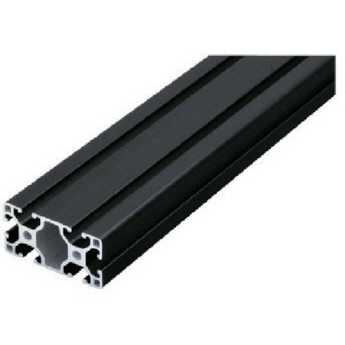 物品支撑杆轮廓6轻巧（黑色） L6-SPL6030B-3M