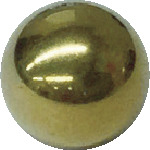 光　金属球　真鍮球　９．５２ｍｍ　１０Ｐ　
Brass Ball YZ92