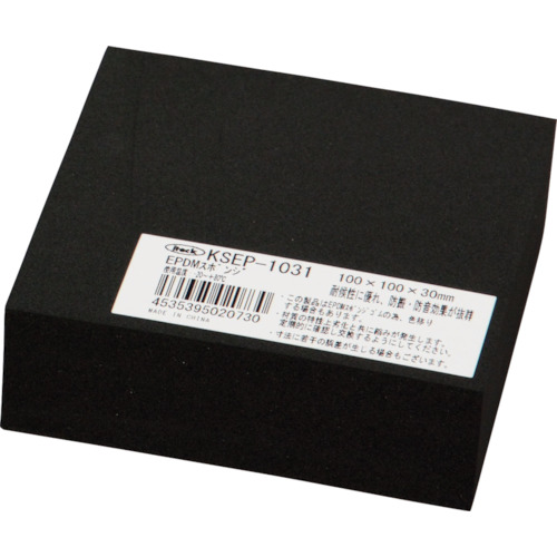 轻质EPDM海绵100 x 100 30t黑色
EPDM橡胶海绵 KSEP-1031