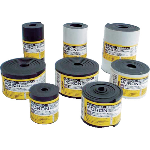 INOAC微球尿氨酸Slimflex黑色3x100mm x 24m卷（带胶带）
微型电池尿电烷Slimflex&reg; L24T-3100-24M