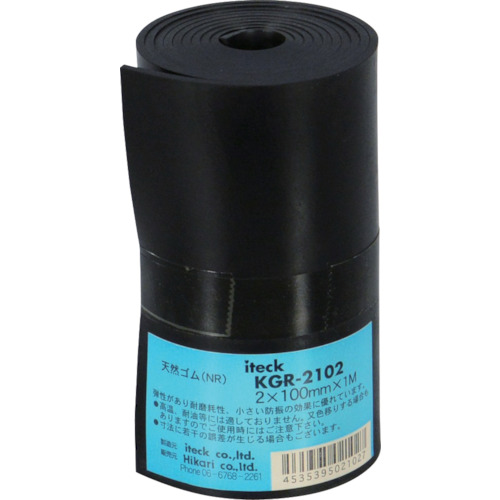 轻橡胶卷2x100x1000mm
天然橡胶 KGR-2102
