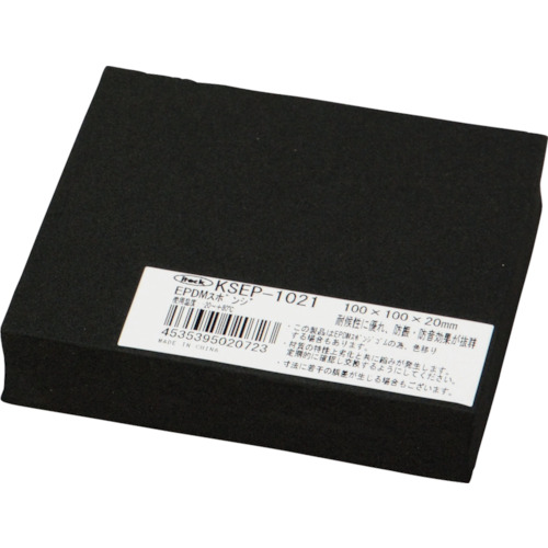 轻质EPDM海绵100 x 100 20t黑色
EPDM橡胶海绵 KSEP-1021