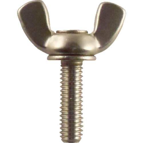 Trusco涂层蝴蝶螺栓，2种类型，不锈钢，M10 x 50，2件
不锈钢机翼螺​​栓 B35-1050