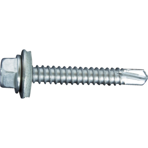 Miyagawa高腐蚀性钻螺钉六角形密封MRX 6X50 5件
MRX（R）（高腐蚀性）六边形头自钻螺钉 HX63-50AW-PC1