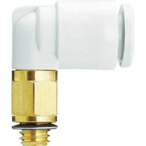 SMC一触管配件肘部联合6mm M6x1 KQ2L06-M6A