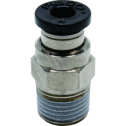 PISCO管拟合直径外径4mm连接直径R1/8 PC4-01