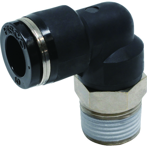 Pisco Tube Fitting Elbow兼容外径10mm连接直径R3/8 PL10-03