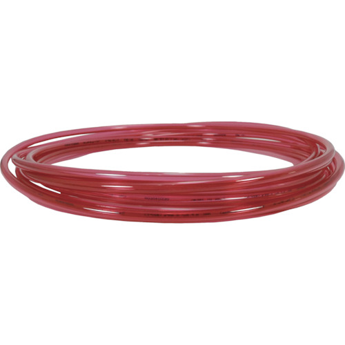 Chiyoda TE触摸管6mm/20m透明红色 TE-6-20 CR