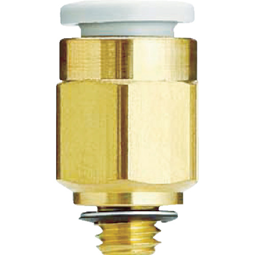 SMC一键管安装半联合4mm M6x1 KQ2H04-M6A