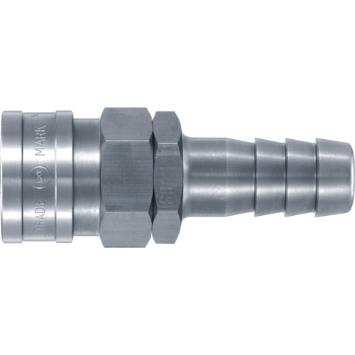 Nitto高耦合器钢硝化橡胶NBR（SG）（软管安装插座）1英寸，压力抗性2.0 MPa（00316）（00316） 800SH STEEL NBR