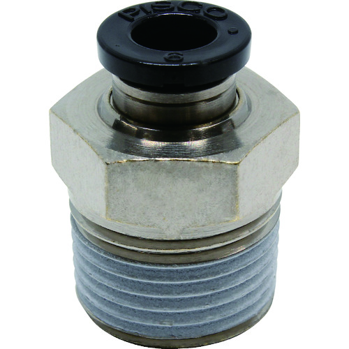 PISCO管拟合直拟合外径6mm连接直径R3/8 PC6-03