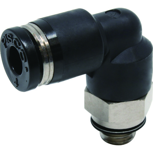 Pisco Tube Fitting肘兼容外径4mm连接直径M6 x 1 PL4-M6