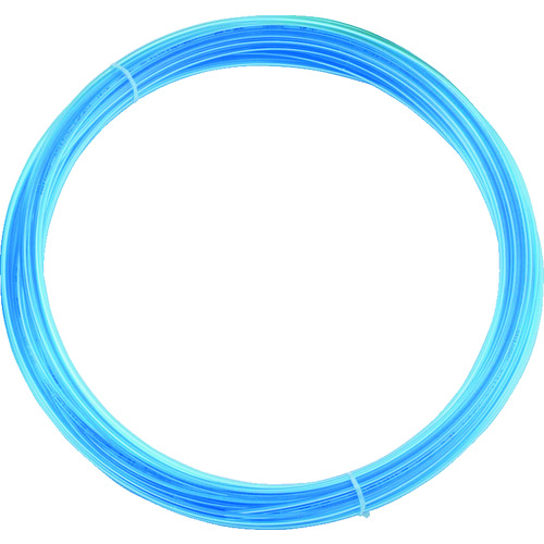 Trusco聚氨酯管6x4.0mm 10m卷透明蓝色 TEN-6-10-CBL