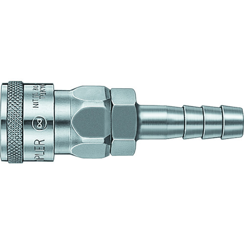Nitto高耦合器钢硝化橡胶NBR（SG）（软管安装插座）在另一侧1/4英寸，压力抗性2.0 MPa 20SH STEEL NBR