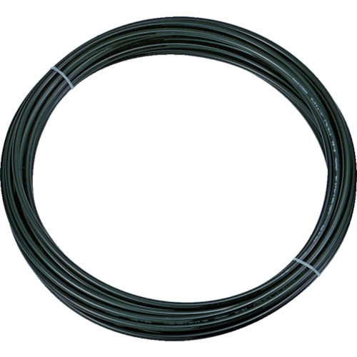 Trusco聚氨酯管6x4.0mm 10m卷黑色 TEN-6-10-BK