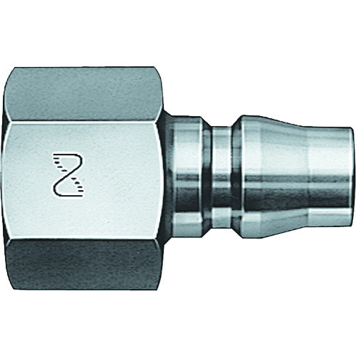 Nitto高耦合器钢（雄性线程安装）主要侧R1/4压力阻力2.0 MPa 20PF STEEL