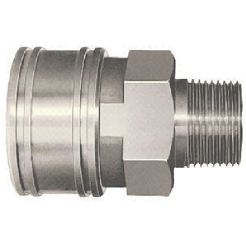 Nitto tsp耦合器，由钢，氮橡胶SG（NBR）（女性螺钉安装的插座）制成，主要侧RC1（00847） 8TSM STEEL NBR