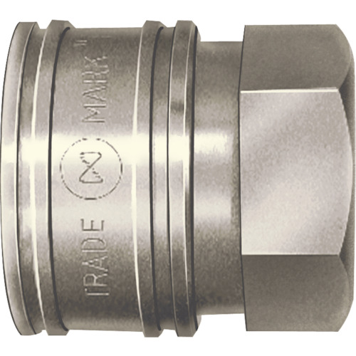 Nitto TSP耦合器由钢（雄性线安装插座）制成的主要侧R1/4（00836） 2TSF STEEL NBR