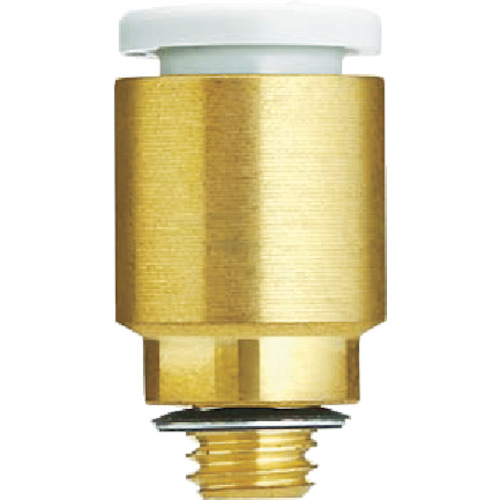 SMC一键式拟合六角孔半联合3.2mm M5x0.8 KQ2S23-M5N