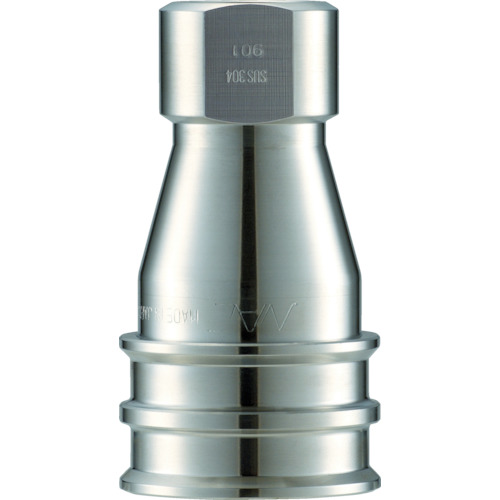 NACK快速耦合S/P类型不锈钢男性螺钉安装插座R1 1/4 CSP10S3