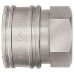 Nitto TSP耦合器，不锈钢，硝酸橡胶SG（NBR）（雄性线程安装）主要侧R2（00737） 16TSF SUS NBR